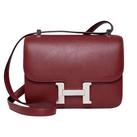 hermes constance wallet red|Hermes constance retail price.